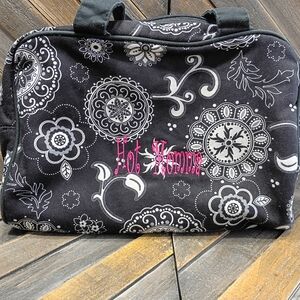 Thirty-one Floral Bible Tote Or Makeup Bag